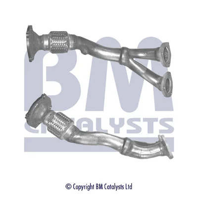 Výfuková trubka BM CATALYSTS BM70410 – OE 8N1253091A
