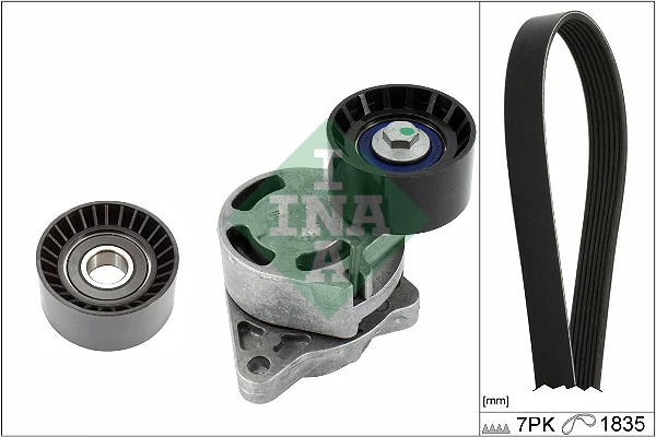 Sada žebrovaných klínových řemenů Schaeffler INA 529043710