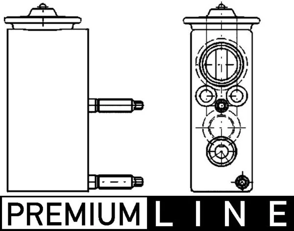 Expanzní ventil, klimatizace MAHLE AVE67000P – OE 6461N0 Expanzní ventil, klimatizace MAHLE AVE67000P – OE 6461N0