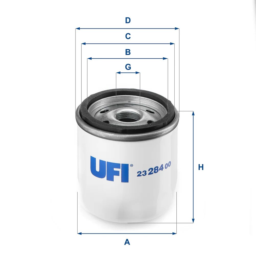 Olejový filtr UFI 23.284.00