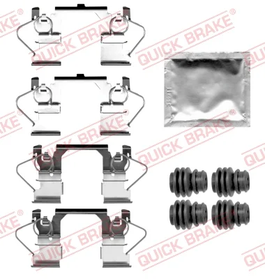 Sada příslušenství, obložení kotoučové brzdy QUICK BRAKE 109-0116