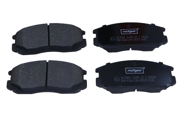 Sada brzdových destiček, kotoučová brzda MAXGEAR 19-3600