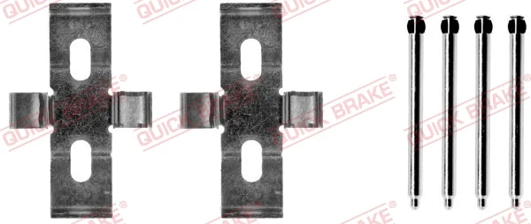 Sada prislusenstvi, oblozeni kotoucove brzdy QUICK BRAKE 109-1248