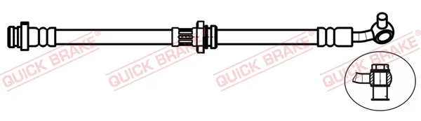 Brzdová hadice QUICK BRAKE 50.748X