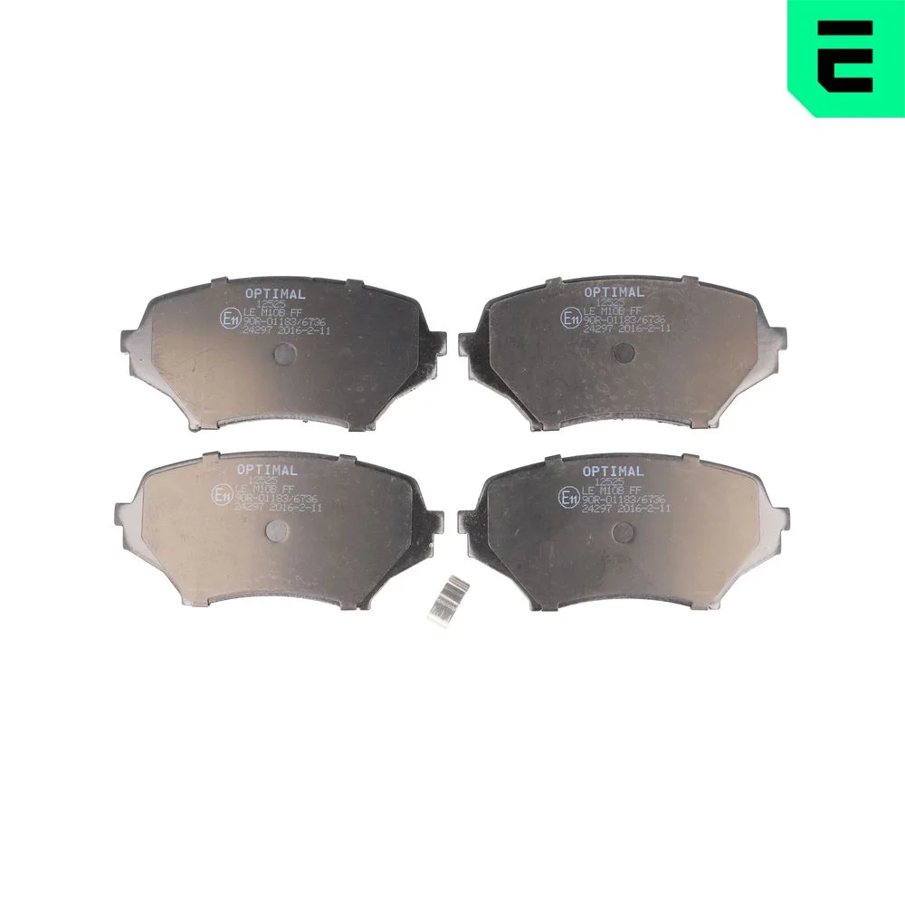 Sada brzdových destiček, kotoučová brzda OPTIMAL BP-12525 Sada brzdových destiček, kotoučová brzda OPTIMAL BP-12525