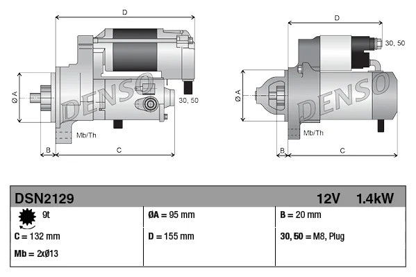 Startér DENSO DSN2129