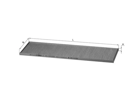 Filtr, vzduch v interiéru MAHLE LA355