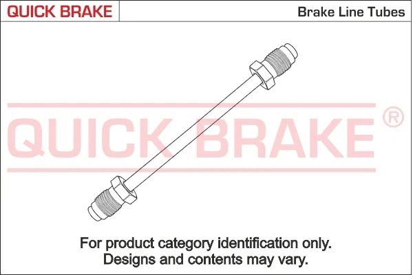 Brzdové potrubí QUICK BRAKE CU-2950A-A Brzdové potrubí QUICK BRAKE CU-2950A-A