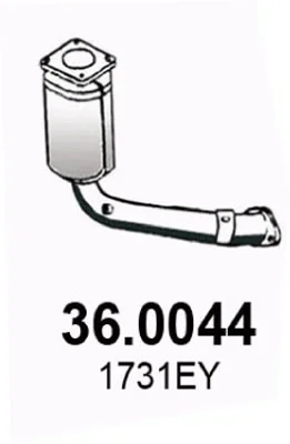 Katalyzátor STARLINE 99.40.681 Katalyzátor STARLINE 99.40.681