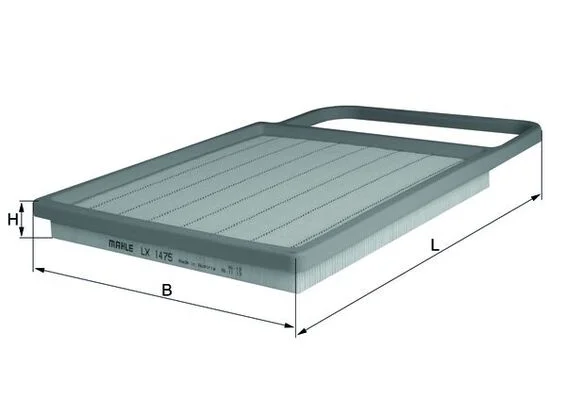 Vzduchový filtr MAHLE LX1475