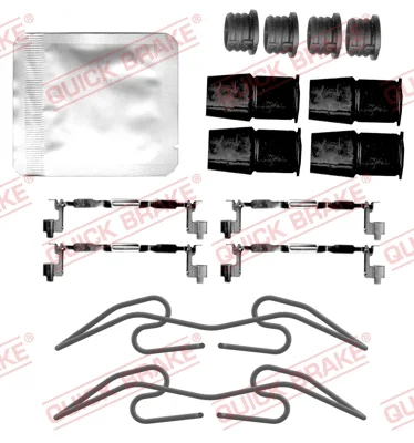 Sada příslušenství, obložení kotoučové brzdy QUICK BRAKE 109-0133