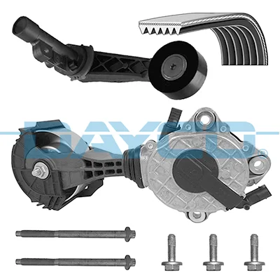 Sada zebrovanych klinovych remenu DAYCO KPV283 – OE 11282444339 Sada zebrovanych klinovych remenu DAYCO KPV283 – OE 11282444339