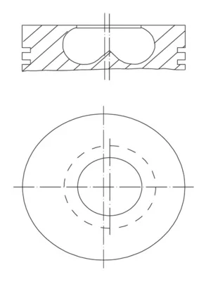 Píst MAHLE 081PI00123000