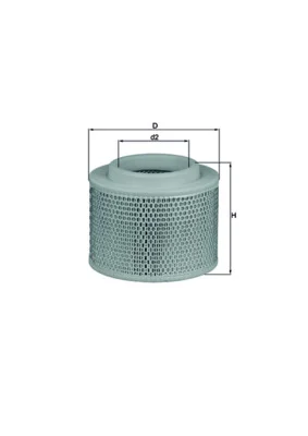 Vzduchový filtr MAHLE LX2808/1