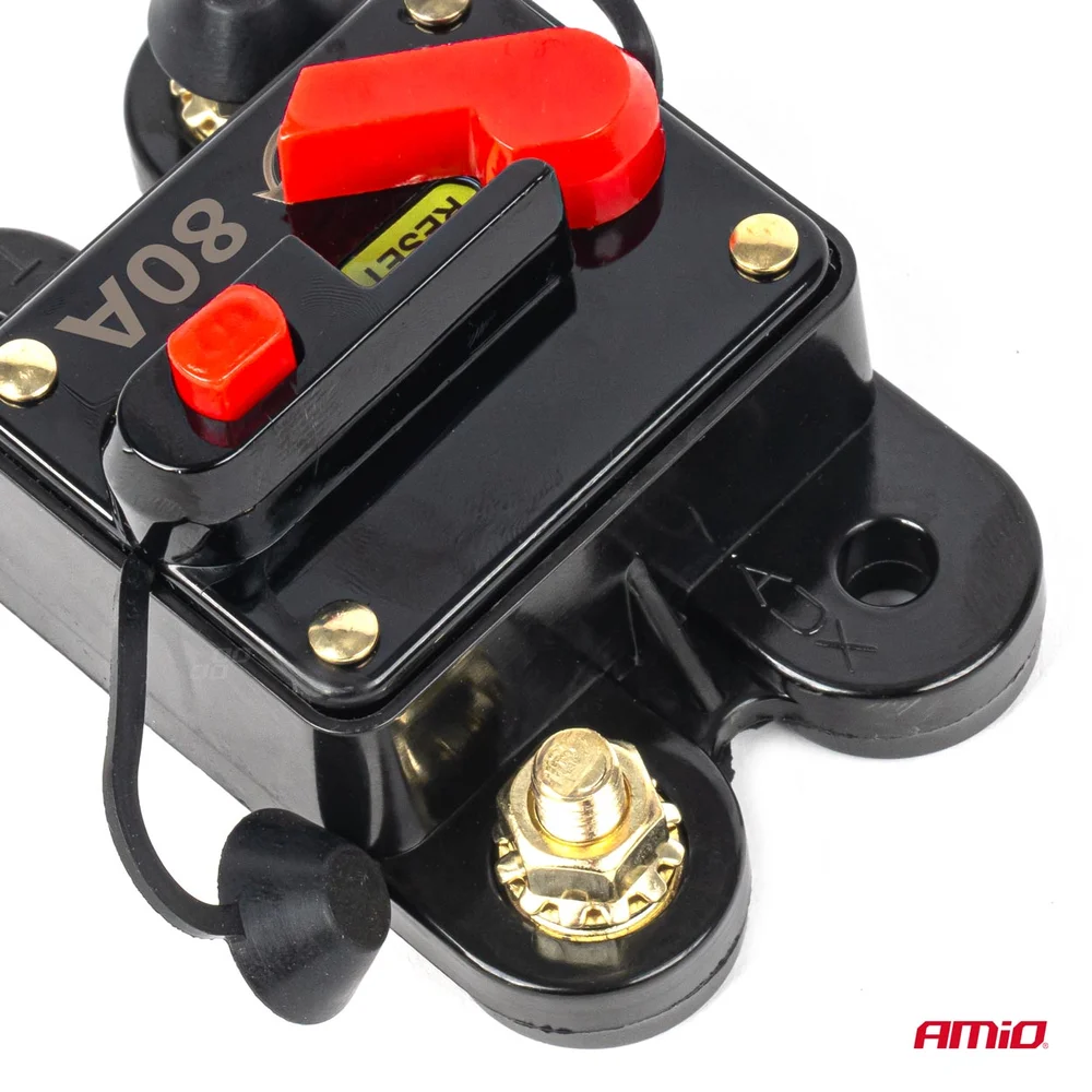 Automatická autopojistka 12-48V 80A AMIO-03827 - Obrázek 3