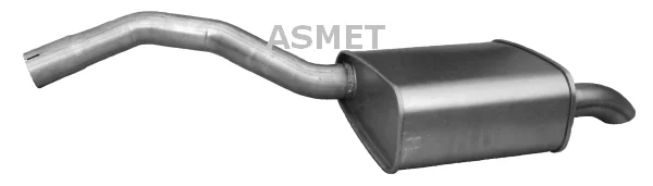 Zadni tlumic vyfuku ASMET 07.159 Zadni tlumic vyfuku ASMET 07.159