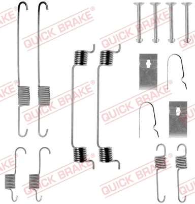 Sada příslušenství, brzdové čelisti QUICK BRAKE 105-0699