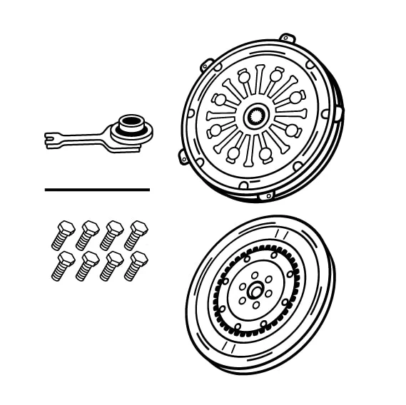 Sada spojky VALEO 855303