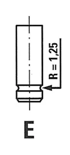 Sací ventil FRECCIA R4933/S Sací ventil FRECCIA R4933/S