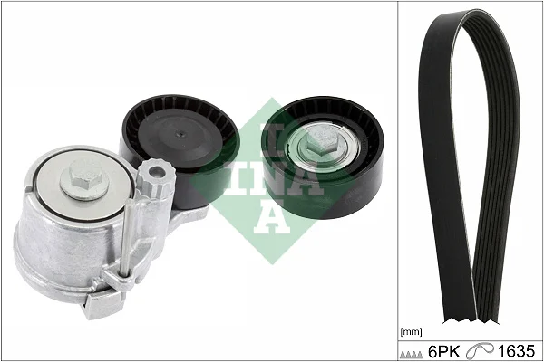 Sada žebrovaných klínových řemenů Schaeffler INA 529031110