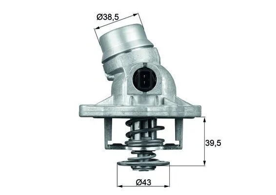 Termostat, chladivo MAHLE TM12105