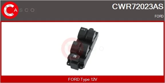 Spínač, zvedací zařízení oken CASCO CWR72023AS