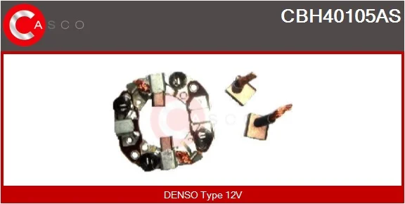 Držák, uhlíkové kartáče CASCO CBH40105AS Držák, uhlíkové kartáče CASCO CBH40105AS