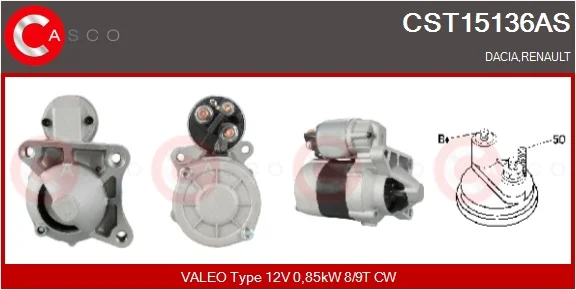 Startér CASCO CST15136AS