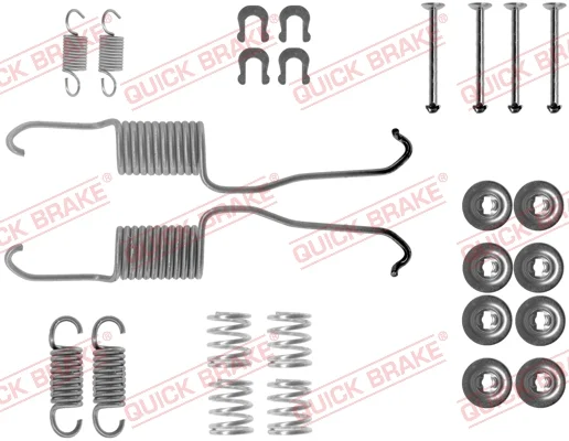 Sada příslušenství, brzdové čelisti QUICK BRAKE 105-0684 Sada příslušenství, brzdové čelisti QUICK BRAKE 105-0684