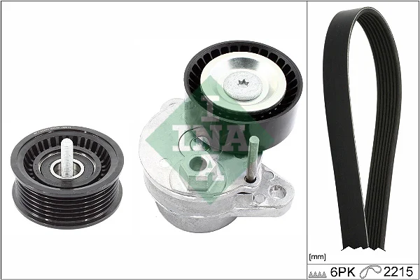 Sada žebrovaných klínových řemenů Schaeffler INA 529049910