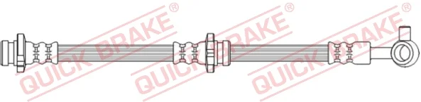 Brzdová hadice QUICK BRAKE 50.742 Brzdová hadice QUICK BRAKE 50.742