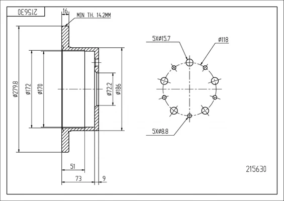 BRZ.KOTOUČ /Z/ DUCATO HART 215630