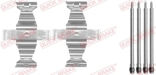 Sada prislusenstvi, oblozeni kotoucove brzdy QUICK BRAKE 109-1643