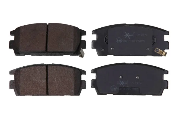 Sada brzdových destiček, kotoučová brzda MAXGEAR 19-2174