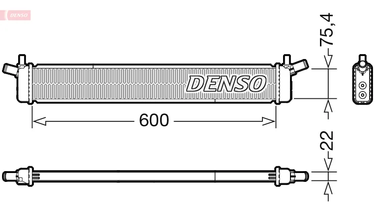 Chladič, chlazení motoru DENSO DRM50136 – OE G901002010 Chladič, chlazení motoru DENSO DRM50136 – OE G901002010