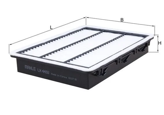 Vzduchový filtr MAHLE LX4492 – OE 28113D3300