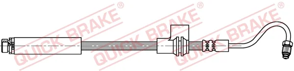 Brzdová hadice QUICK BRAKE 32.808 Brzdová hadice QUICK BRAKE 32.808