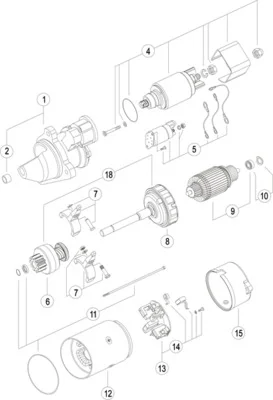 Startér MAHLE MS239