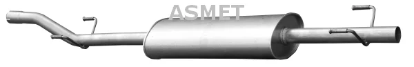 Stredni tlumic vyfuku ASMET 02.046