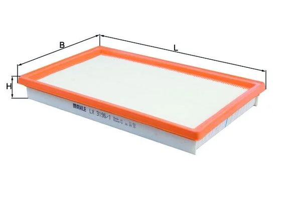 Vzduchový filtr KNECHT LX3196/1