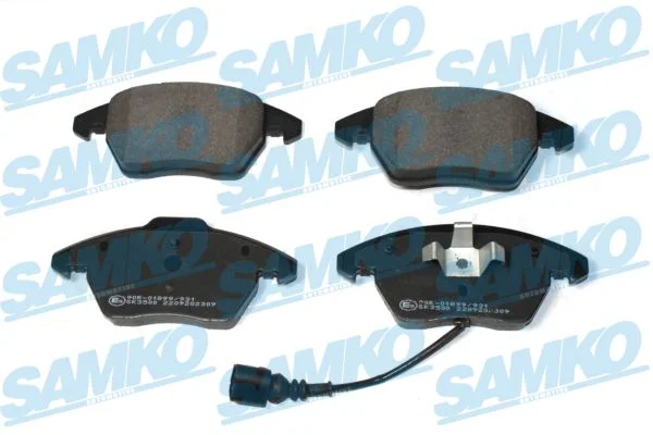 Sada brzdových destiček, kotoučová brzda SAMKO 5SP2309