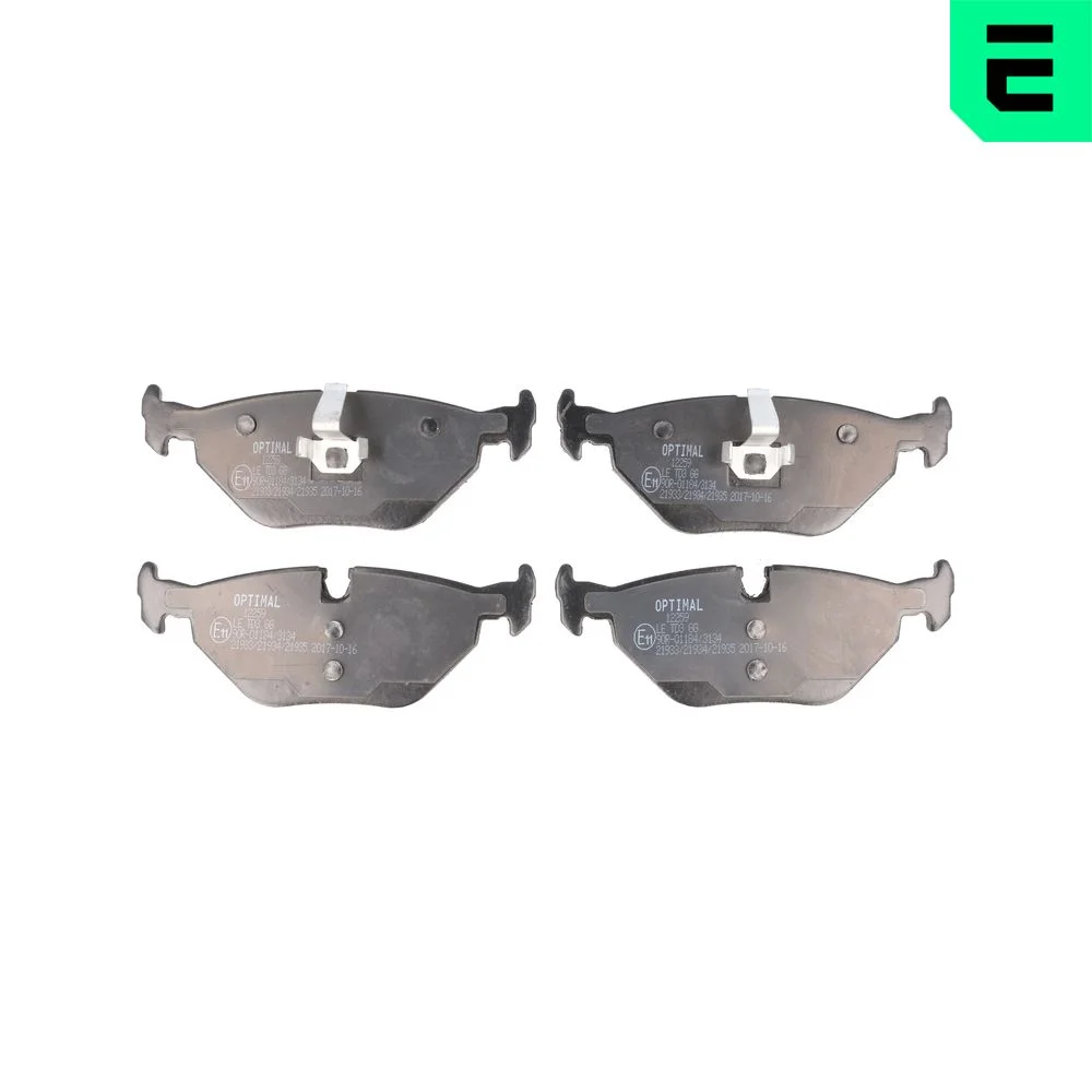 Sada brzdových destiček, kotoučová brzda OPTIMAL BP-12259