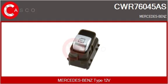 Spínač, zvedací zařízení oken CASCO CWR76045AS
