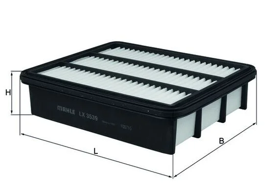 Vzduchový filtr MAHLE LX3539