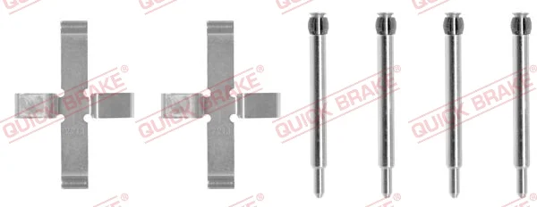 Sada prislusenstvi, oblozeni kotoucove brzdy QUICK BRAKE 109-0980