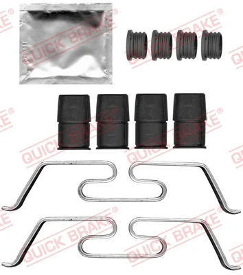 Sada prislusenstvi, oblozeni kotoucove brzdy QUICK BRAKE 109-0090