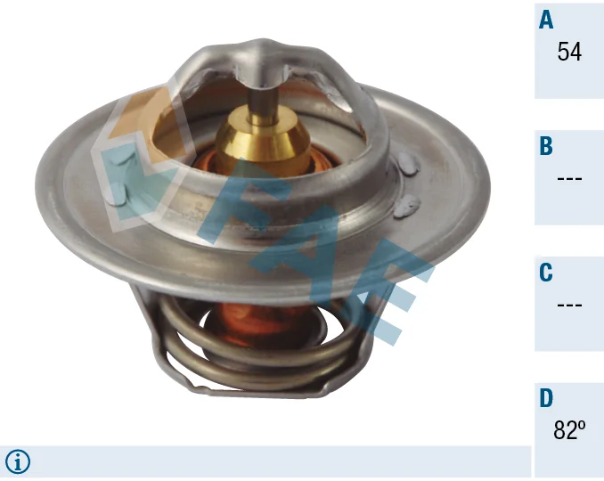 Termostat, chladivo FAE 5203482