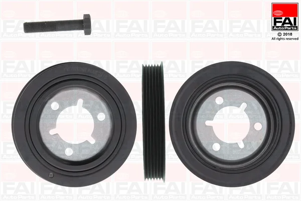 Sada řemenice, kliková hřídel FAI AutoParts FVD1012K Sada řemenice, kliková hřídel FAI AutoParts FVD1012K