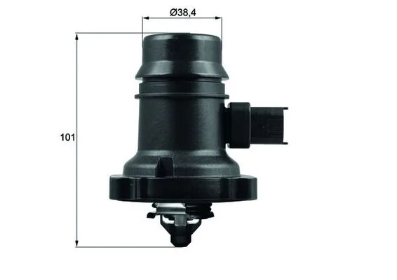 Termostat, chladivo MAHLE TM37103
