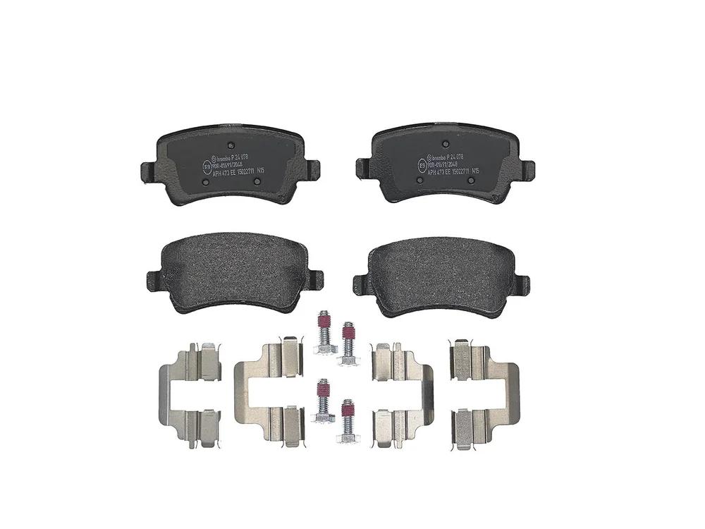 Sada brzdových destiček, kotoučová brzda BREMBO P24078X